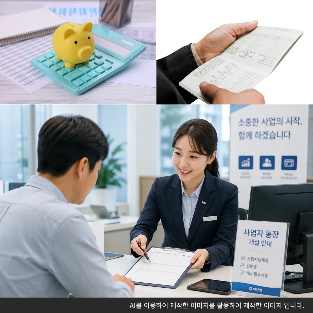 사업자 통장 만들기는 필수입니다
