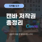 캔바 저작권 총정리